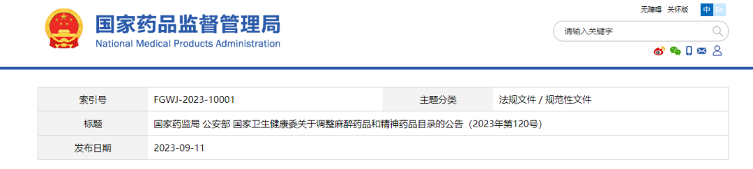 依托咪酯列入第二类精神药品目录！依托咪酯检测，势在必行